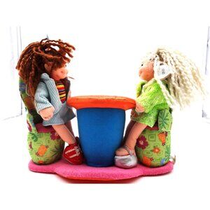 Groovy Girls Doll table Chairs Set Plush TY Teenie Beanie Boppers Gabby Penelope